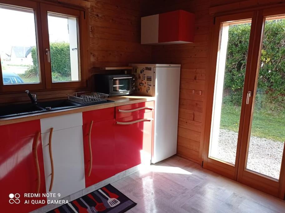 Vakantiehuis Familial En Bois A 150 M De La Santec